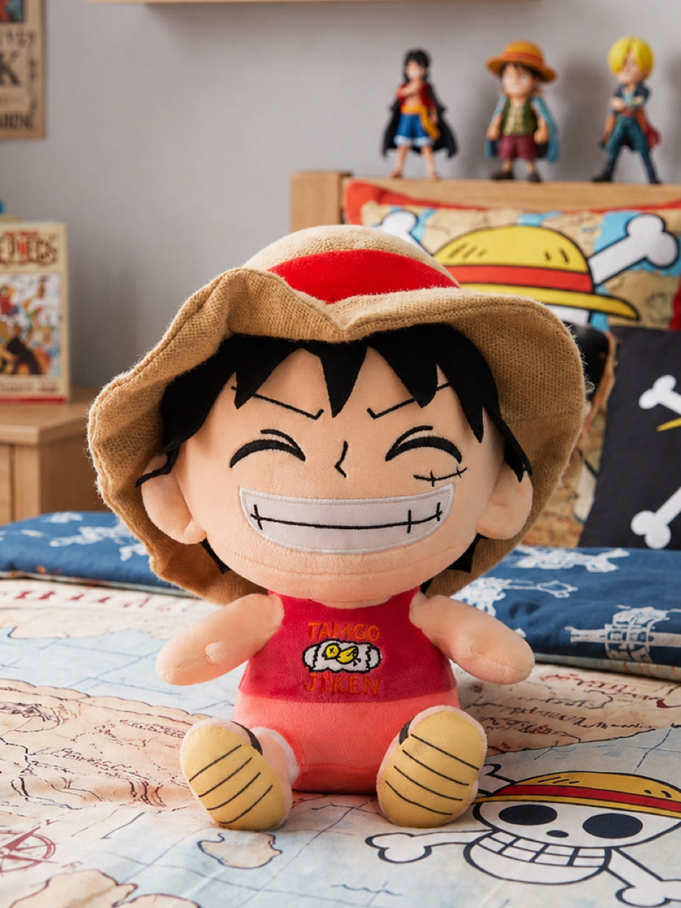 One Piece - Luffy Plushie V1 - 30cm Tall
