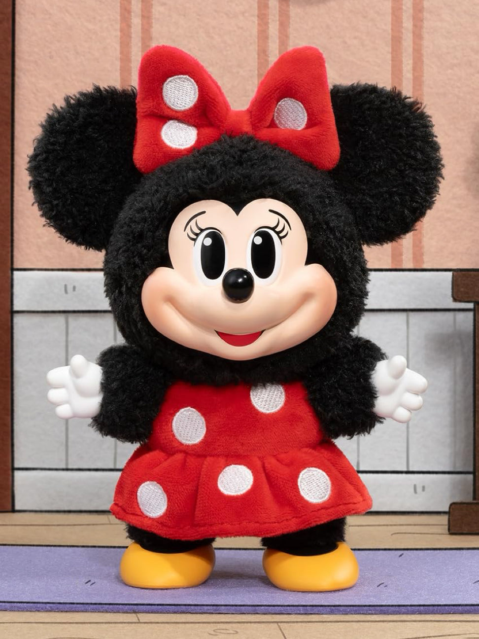 Mickey Mouse Plush Charm - Mickey Family: Cute Together Series - Minnie Mouse