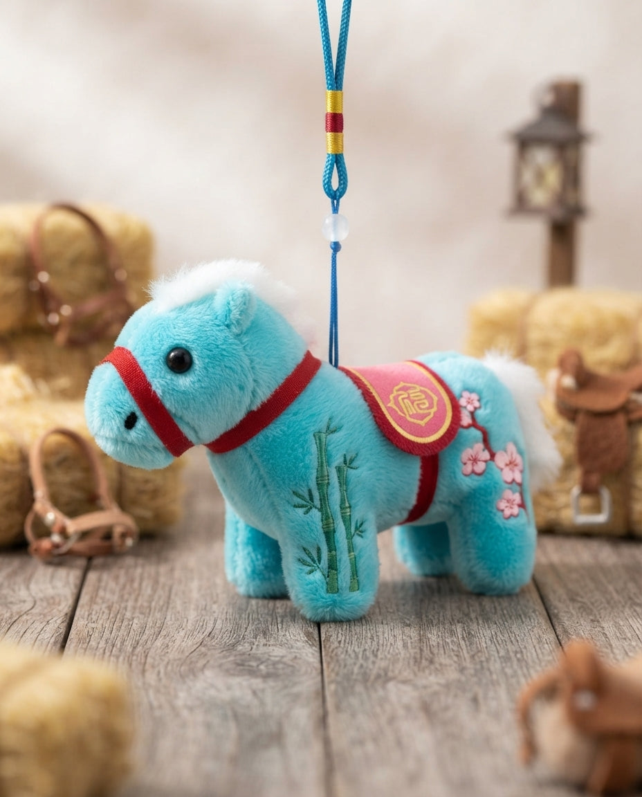 Bluey Pony Charm - Pony Plush Charms
