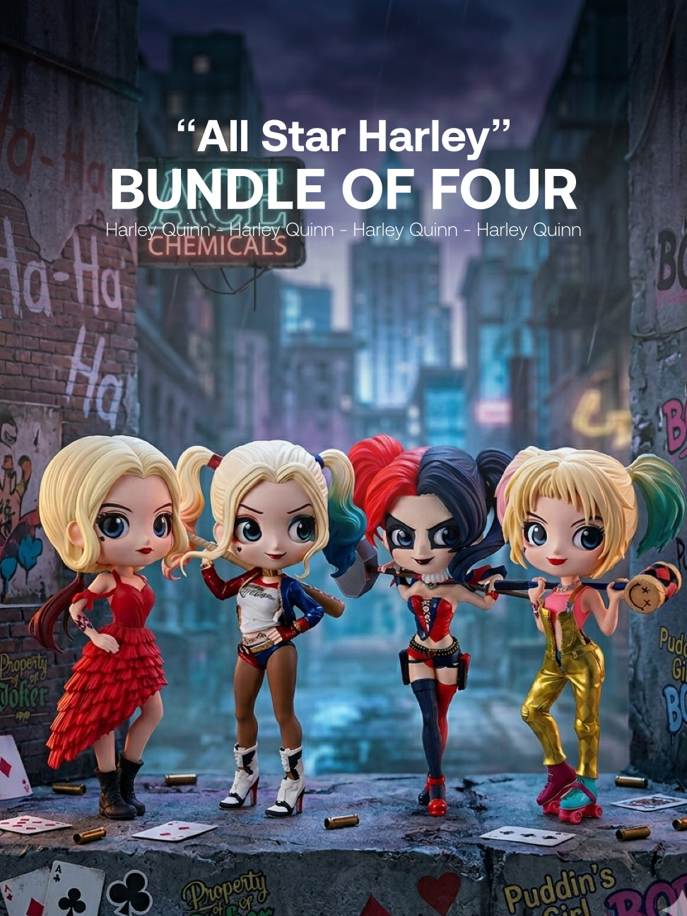 DC - Harley Quinn, Harley Quinn, Harley Quinn, Harley Quinn