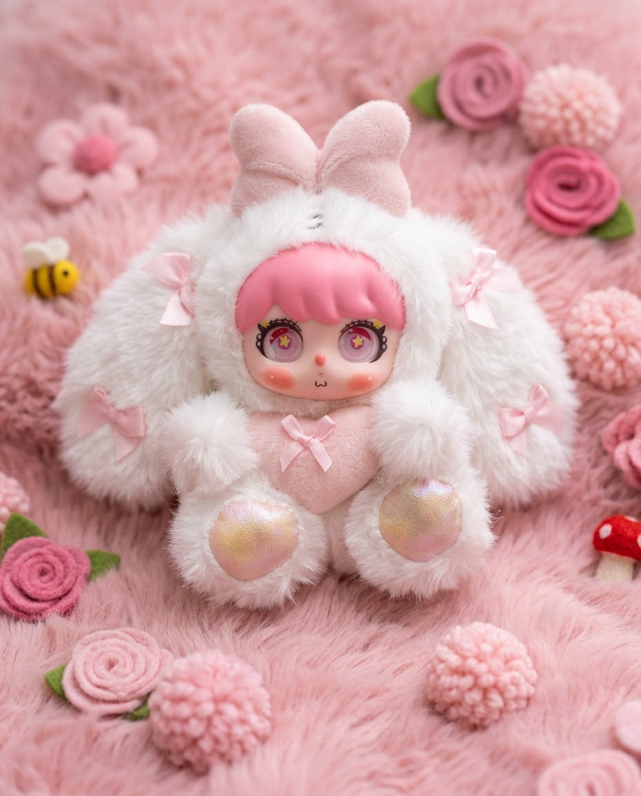 Alice Bunny Charm - Soft Bunny Plush Charms