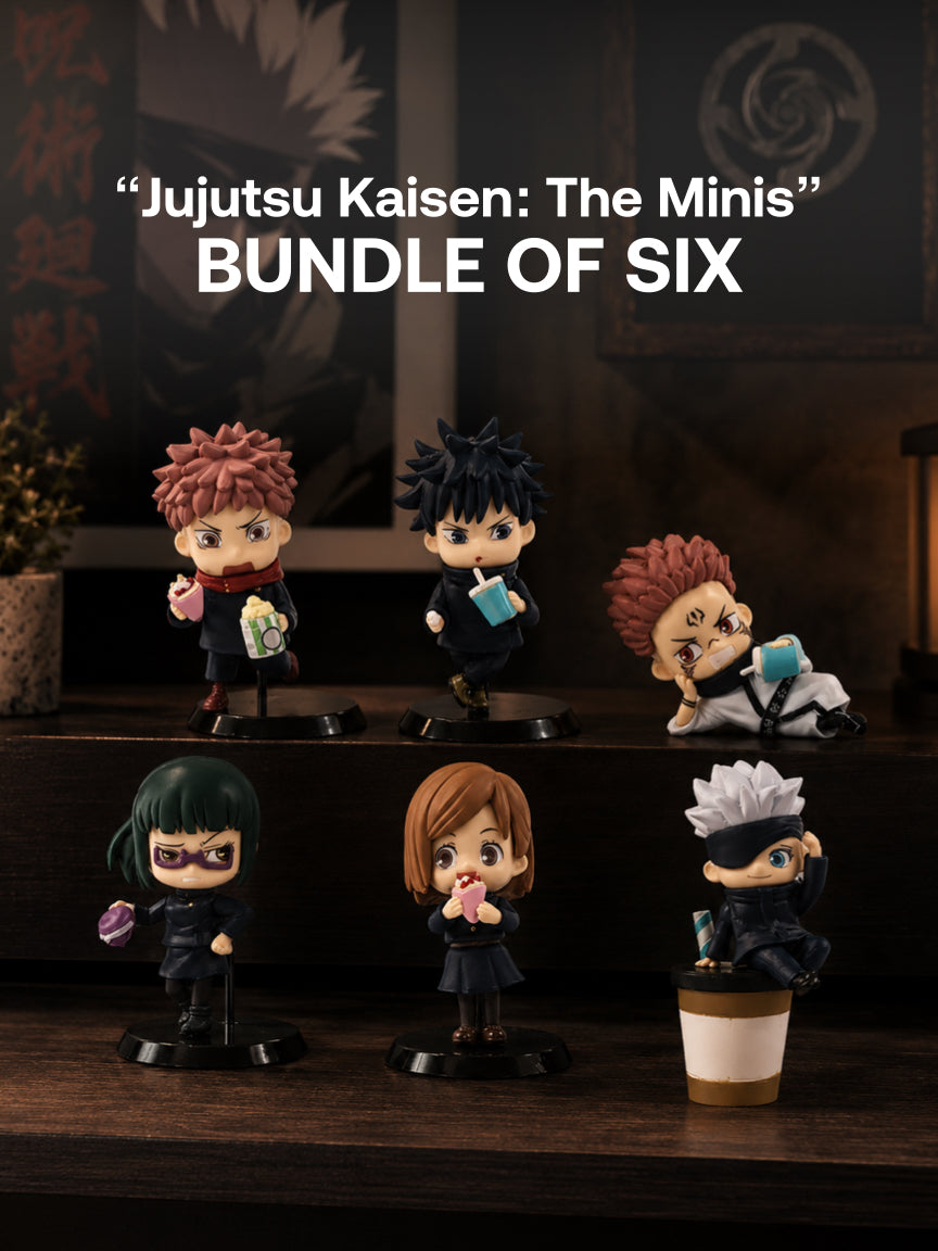 Jujutsu Kaisen - 9cm Tall - Jujutsu Kaisen Minis - “Jujutsu Kaisen: The Minis” Bundle - Bundle of Six