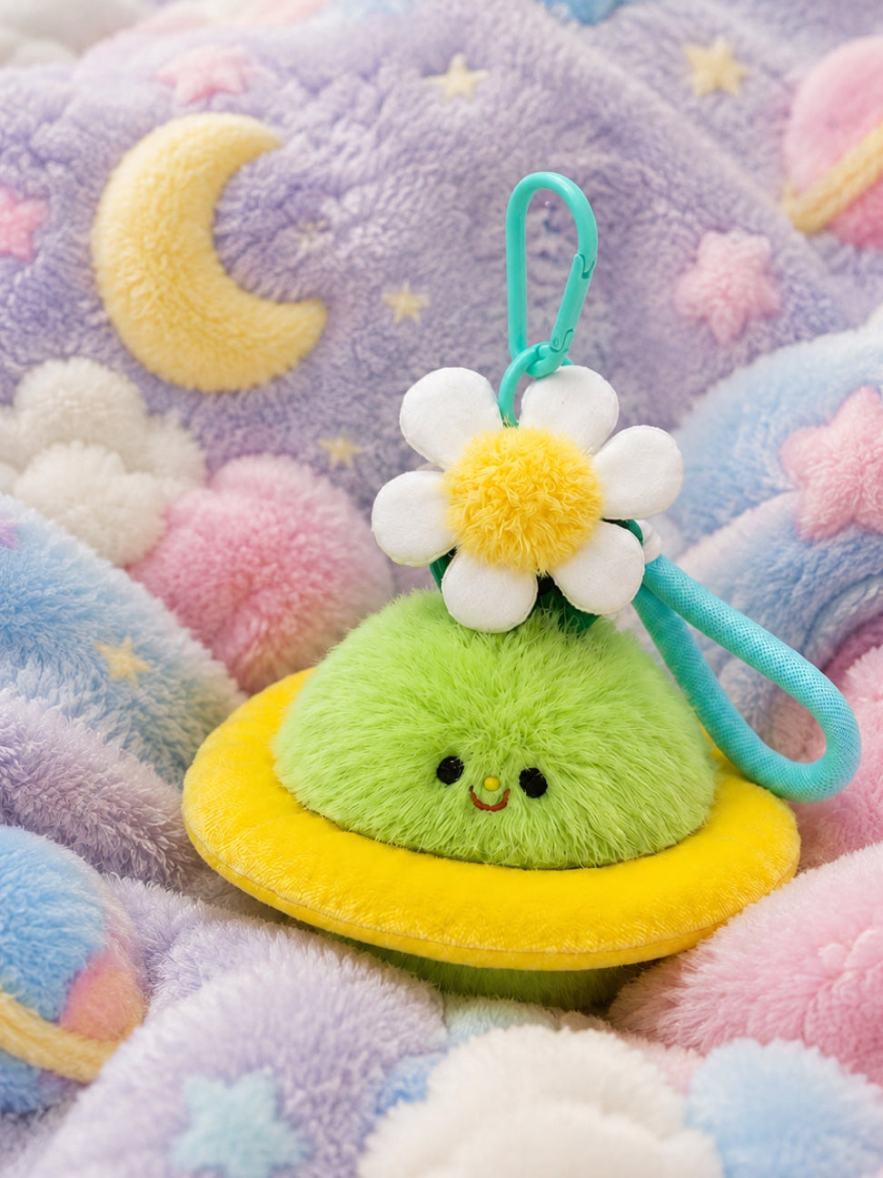 Lime Green Planet Charm - Milky Way Plush Charms