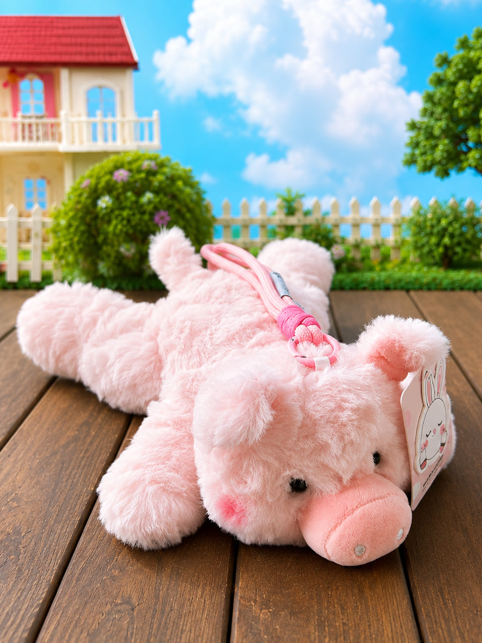 Soft Piggy Charm - Lucky Animal Plush Charms