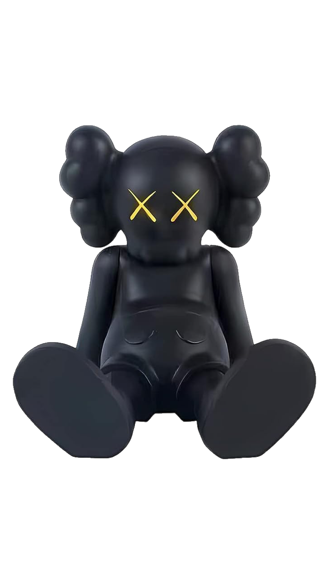 KAWS Black Seated