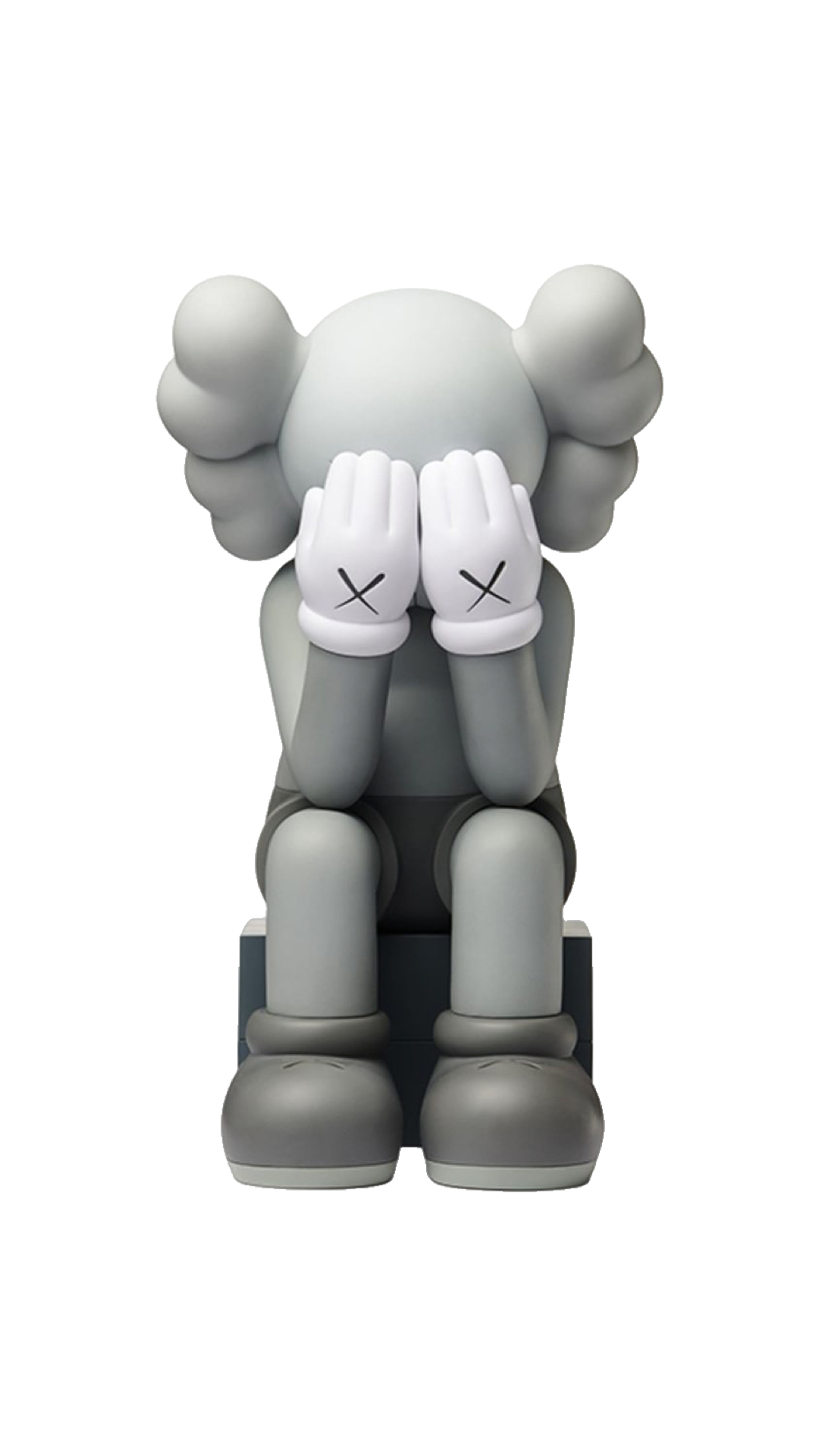 KAWS Grey Facepalm