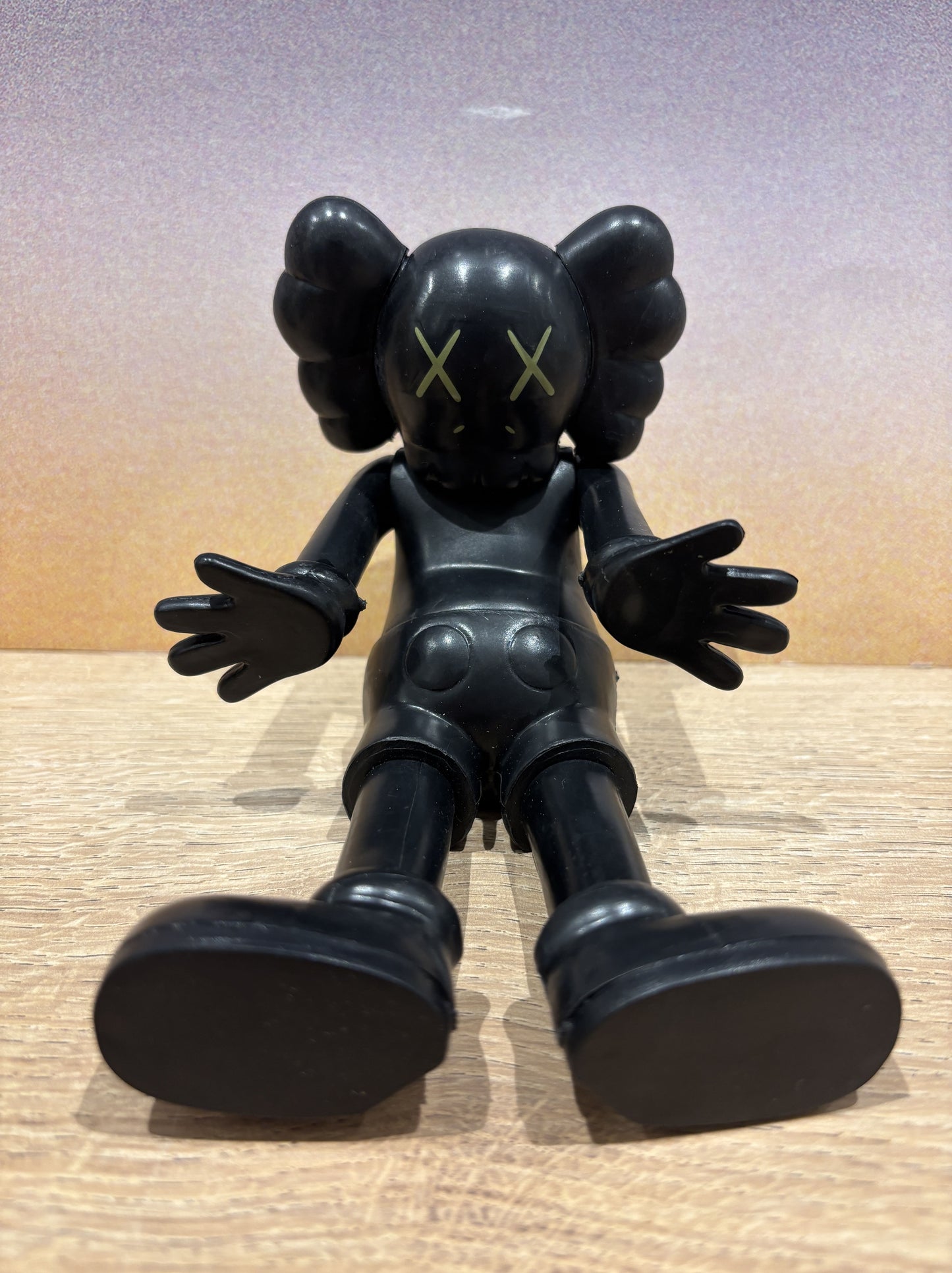 KAWS Black Seated
