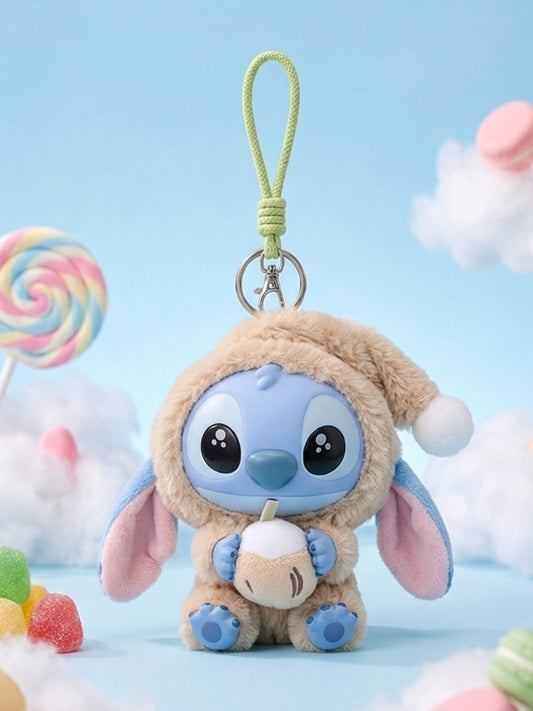 Stitch Plush Charm - Eat Something Before Sleep Series - Coconut & Stitch