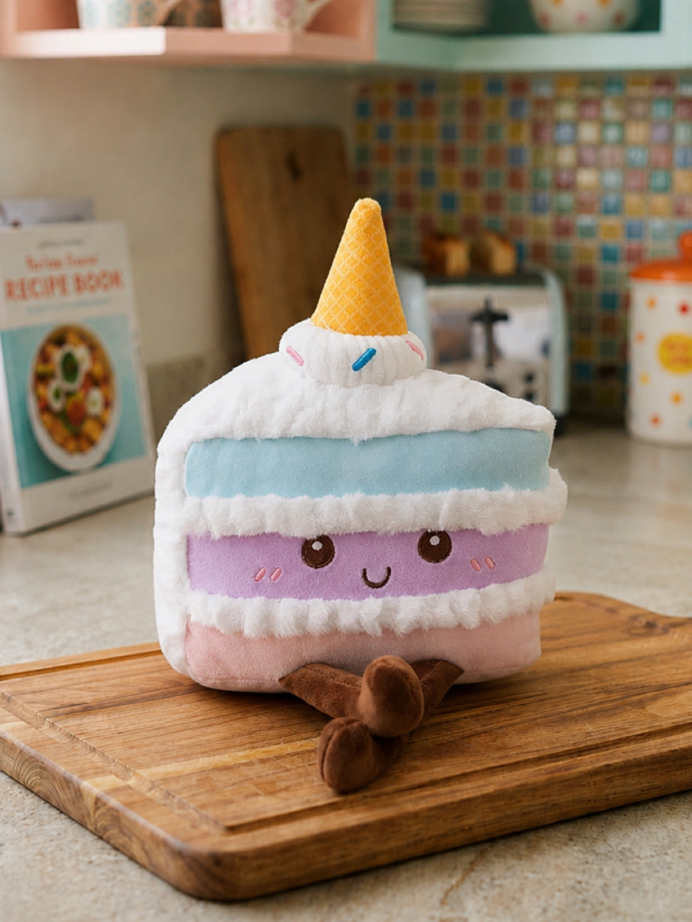 Plushie - Jellycat Birthday Cake Plushie - 20cm Tall