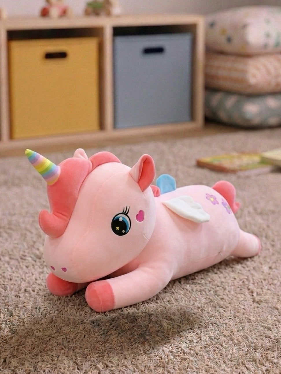 Plushie - Pink Unicorn Plushie - 60cm Tall