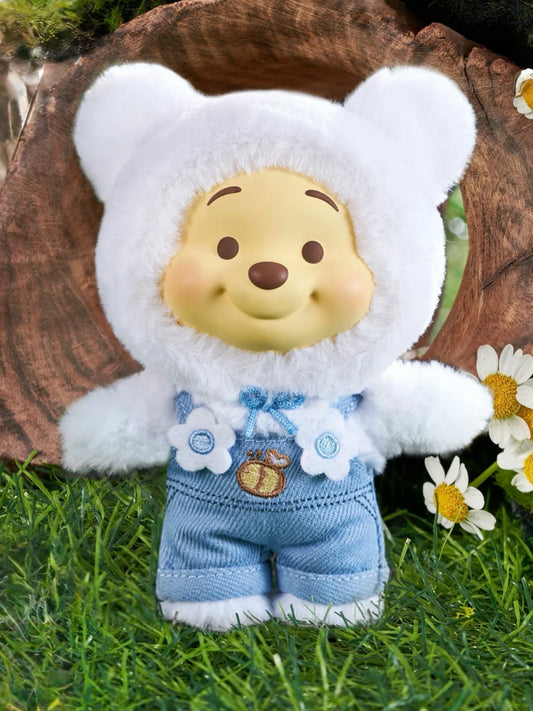Winnie The Pooh Plush Charm - Candy Bear Series - Blue Pooh