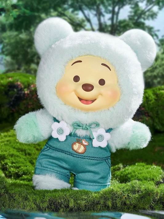 Winnie The Pooh Plush Charm - Candy Bear Series - Green Pooh