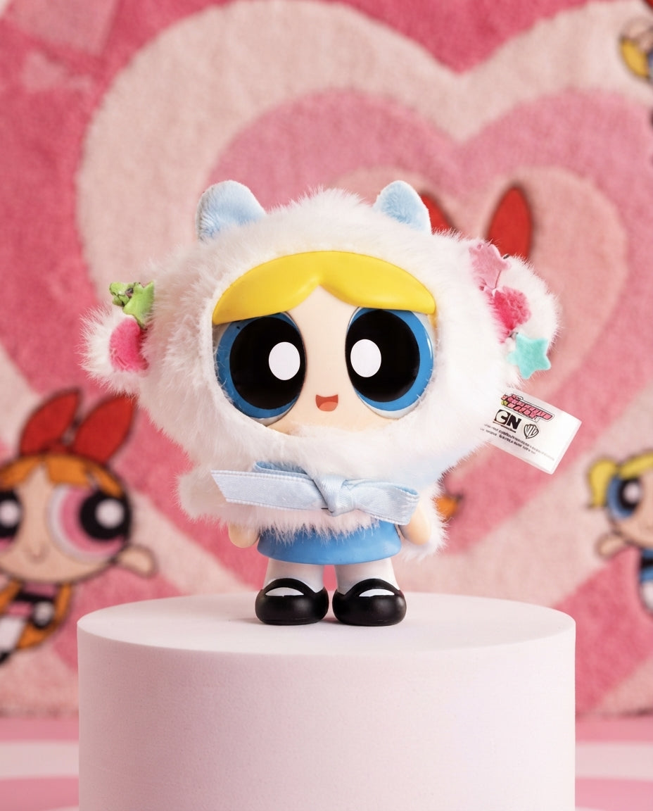 Bubbles Plush Charm - The Powerpuff Girls Series Plush Charms - Removable Clothes