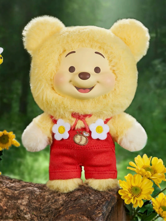 Winnie The Pooh Plush Charm - Candy Bear Series - Red Pooh