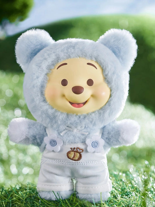 Winnie The Pooh Plush Charm - Candy Bear Series - Light Blue Pooh