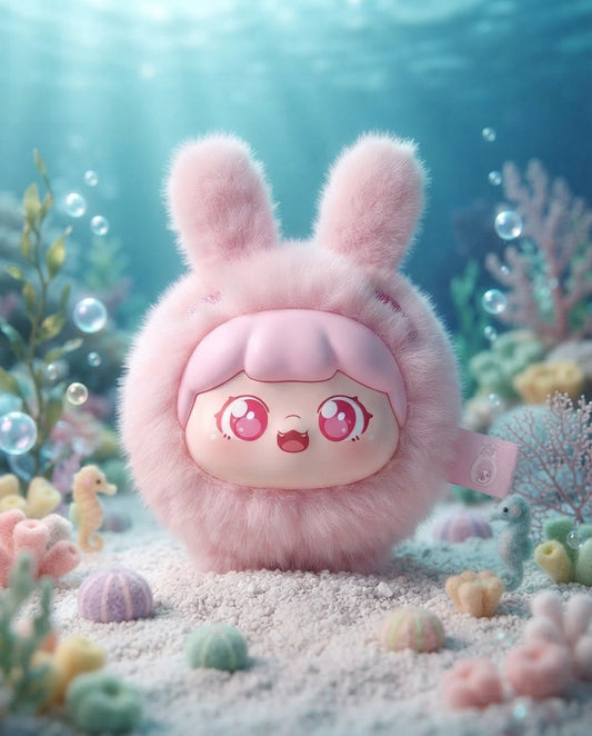 Water Bunny Charm - Ocean Series Plush Charms