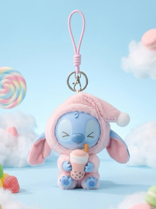 Stitch Plush Charm - Eat Something Before Sleep Series - Bobba & Stitch