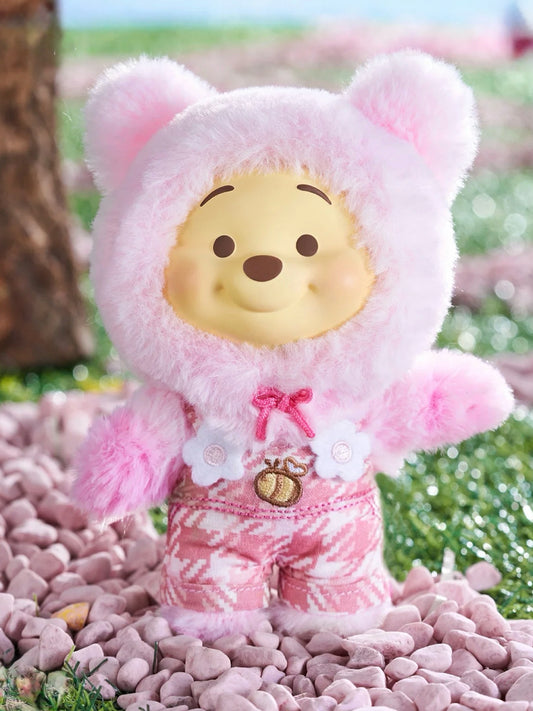 Winnie The Pooh Plush Charm - Candy Bear Series - Pink Pooh