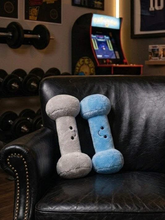 Plushie - Dumbbells - 20cm Tall