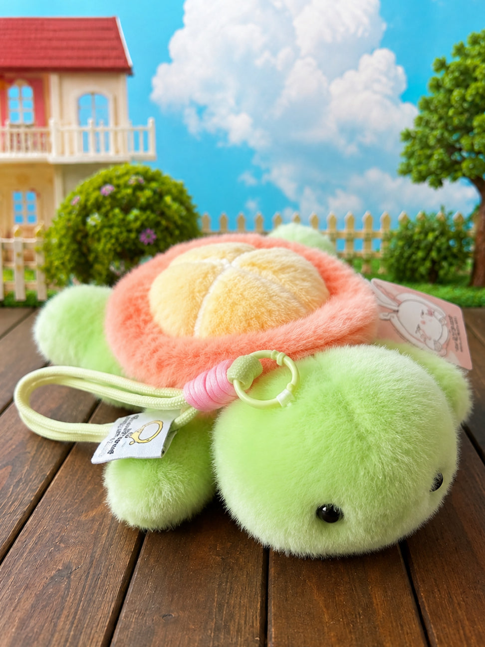 Soft Turtle Charm - Lucky Animal Plush Charms