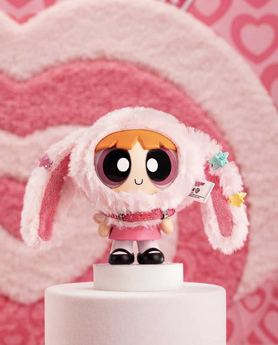 Blossom Plush Charm - The Powerpuff Girls Series Plush Charms - Removable Clothes