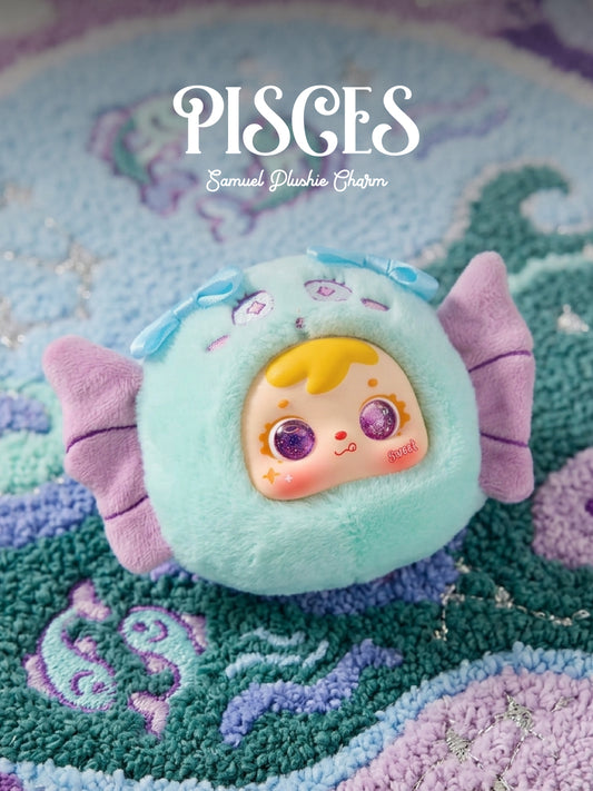 Pisces Charm - Samuel Lucky Plush Charms - Horoscope Series