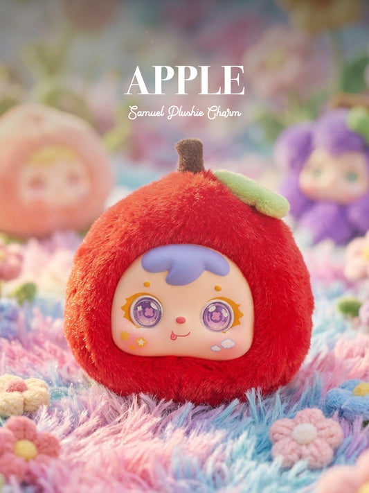 Apple Charm - Samuel Lucky Plush Charms - Delicious Fruit Series