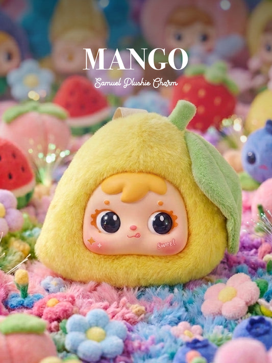 Mango Charm - Samuel Lucky Plush Charms - Delicious Fruit Series