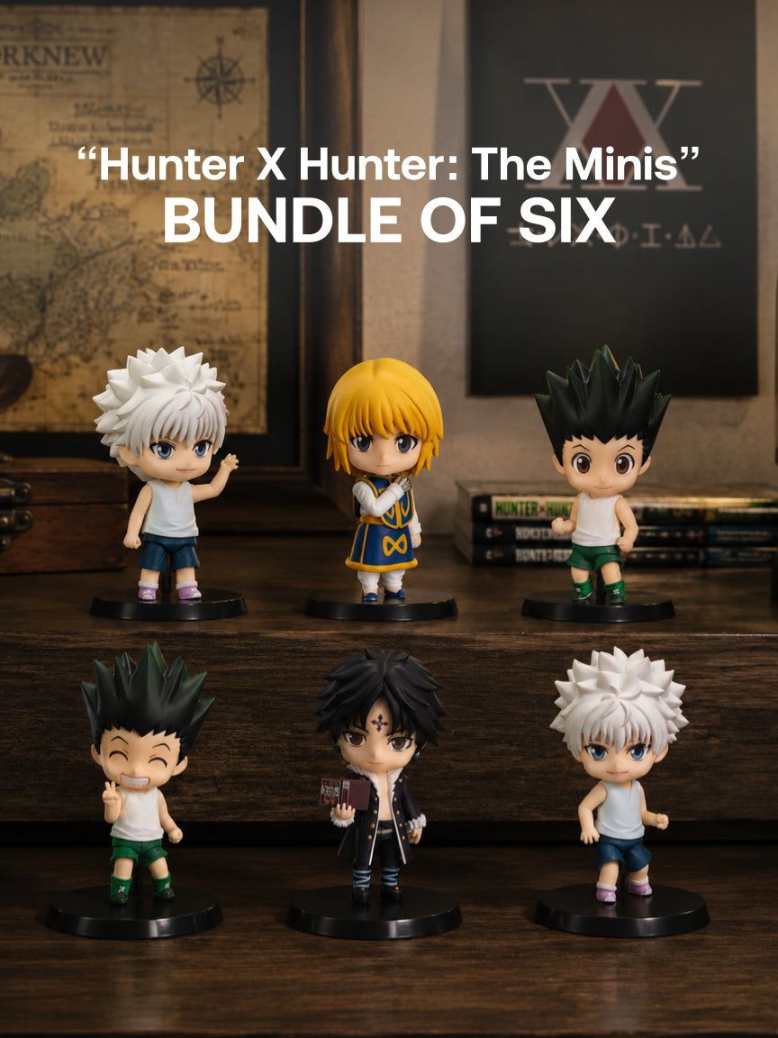 HxH - 14cm Tall - Hunter x Hunter Minis - “Hunter X Hunter: The Minis” Bundle - Bundle of Six