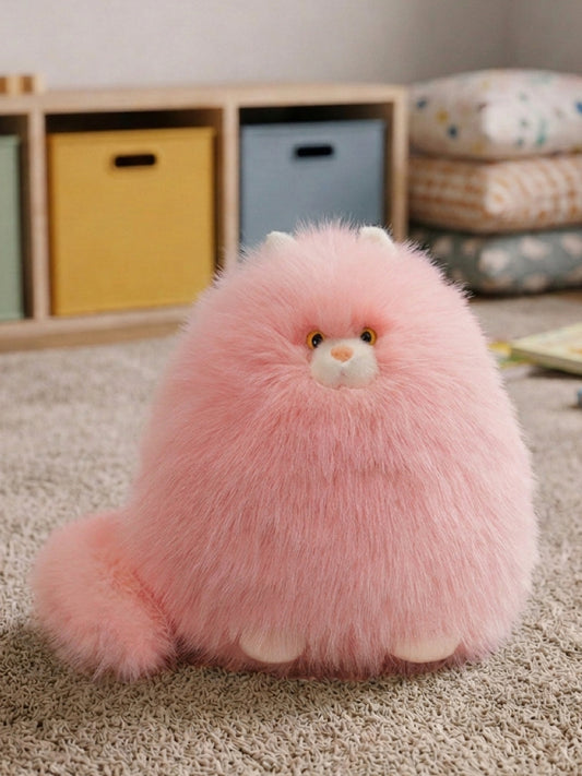 Plushie - 30cm Tall - Pink Persian Kitty Plushie