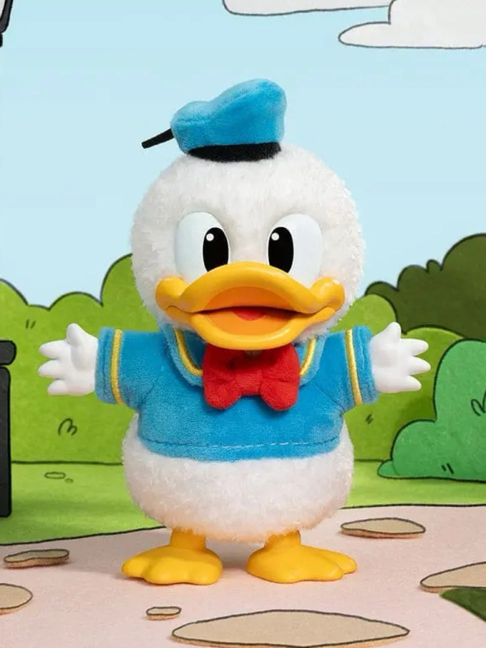 Mickey Mouse Plush Charm - Mickey Family: Cute Together Series - Donald Duck