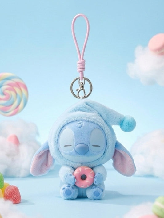Stitch Plush Charm - Eat Something Before Sleep Series - Donut & Stitch
