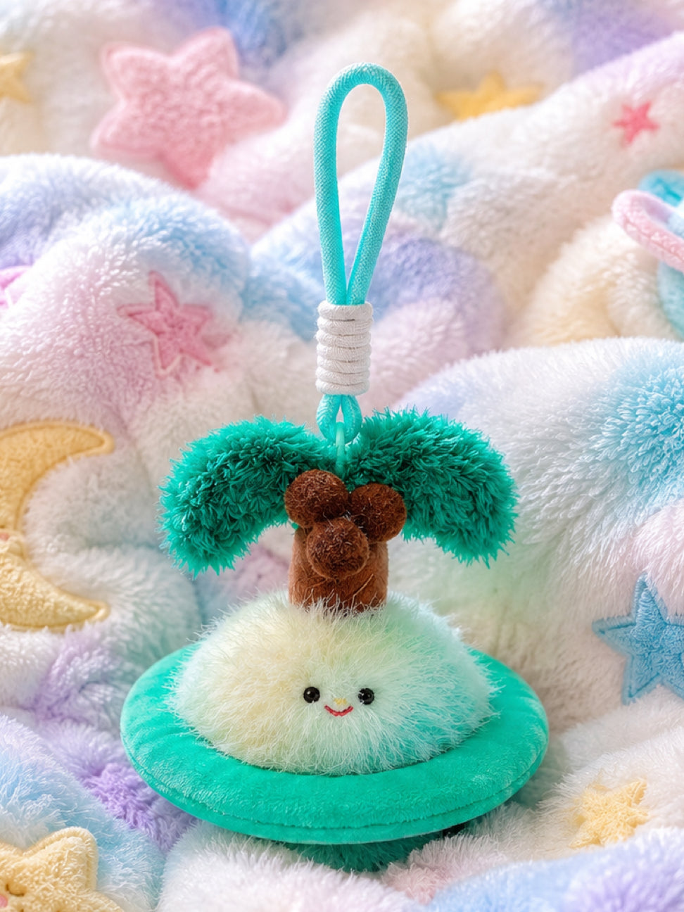 Mint Green Planet Charm - Milky Way Plush Charms