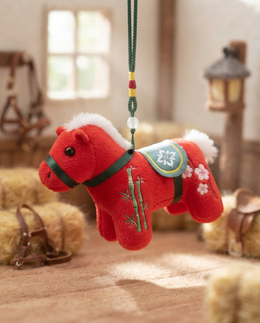 Fire Pony Charm - Pony Plush Charms