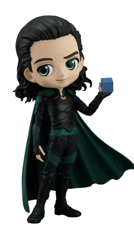 Loki with Tesseract Qposket - Visions of Vertigo