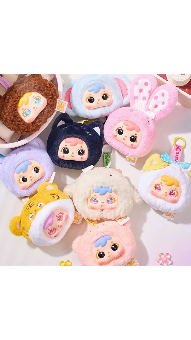 Samuel Scented Lucky Plush Charm Lanyard - Lucky Animal Series - Phone Lanyard - Blind Box