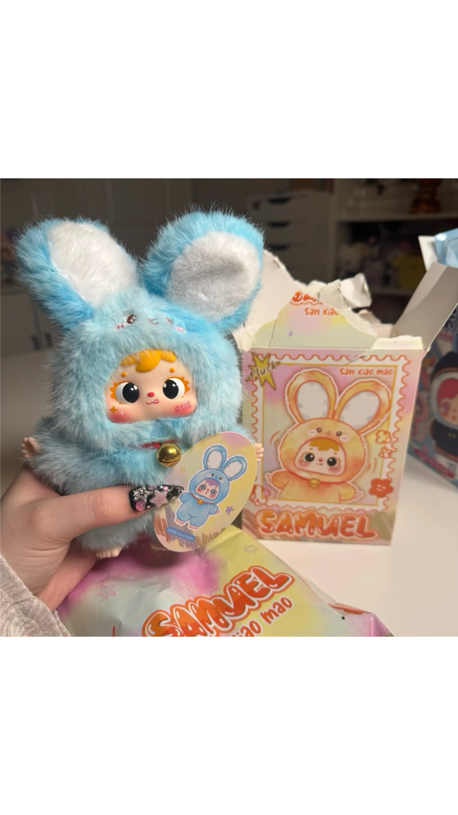 Samuel Lucky Plush Charm - Lucky Bunny Series - Blind Box