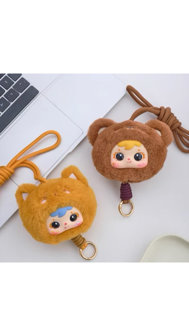 Samuel Scented Lucky Plush Charm Lanyard - Lucky Animal Series - Phone Lanyard - Blind Box