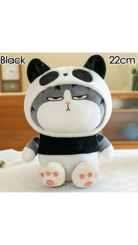 Plushie - Grumpy Cat Panda Plushie - 23cm Tall