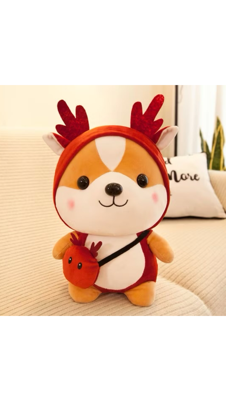 Deer Doggy Plushie