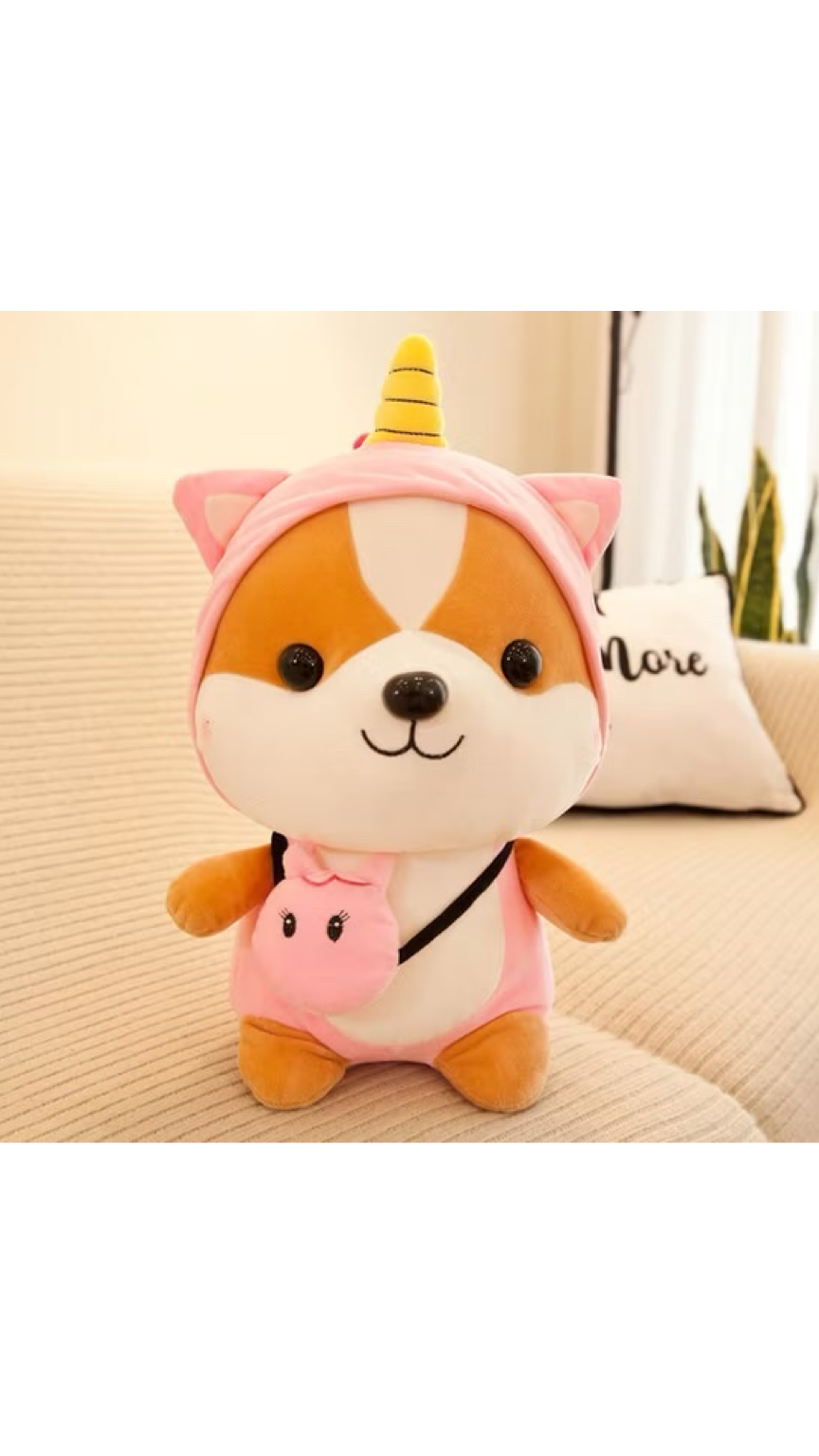 Unicorn Doggy Plushie